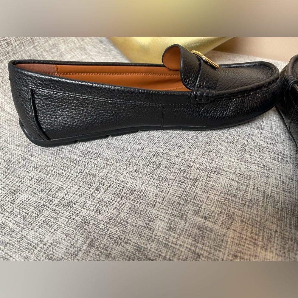 $149 Coach Mona Drives women’s shoes Black leather - Picture 7 of 8